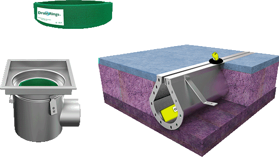 Trench Clean and Drain Ring